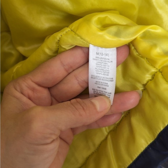 Guess Navy Kids Puffer Jacket - Picture 8 of 8